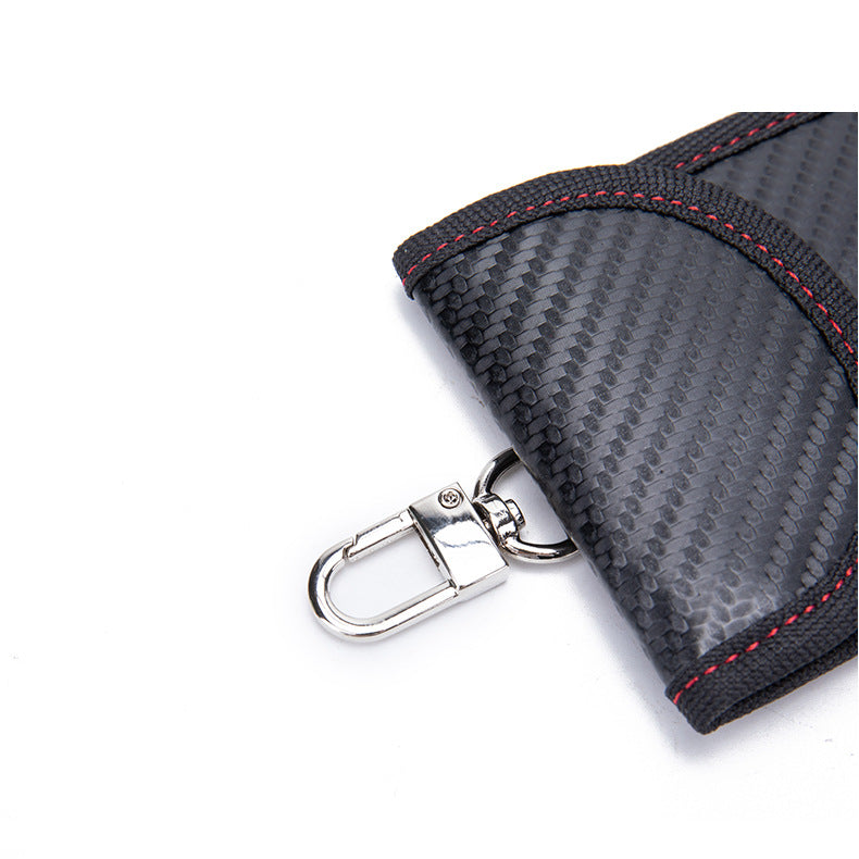 Protector antirrobo para llaves y tarjetas de crédito.