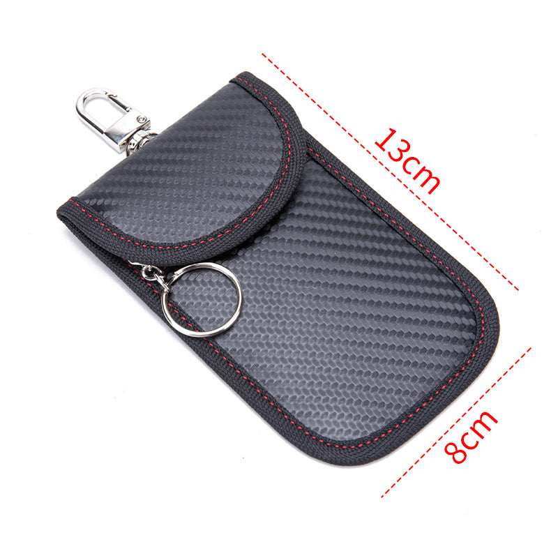Protector antirrobo para llaves y tarjetas de crédito.