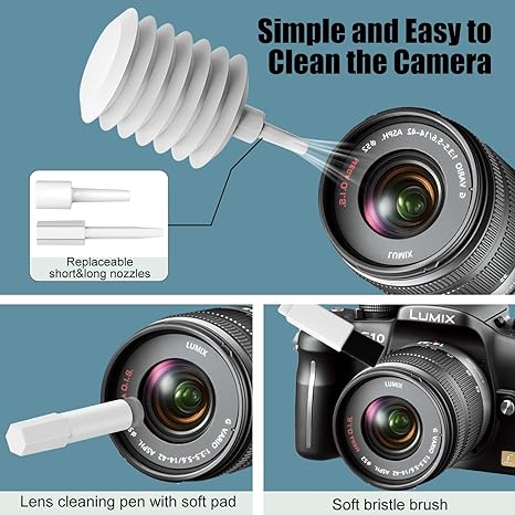 herramientas útiles para limpieza de cámaras y celulares