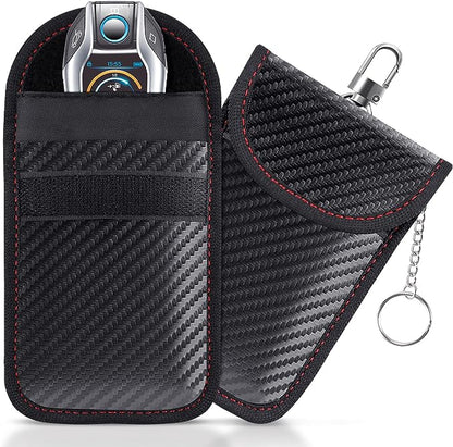 Protector antirrobo para llaves y tarjetas de crédito.
