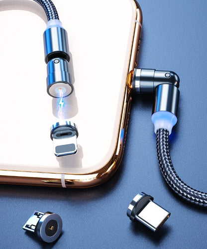 Cable de carga magnético 540º