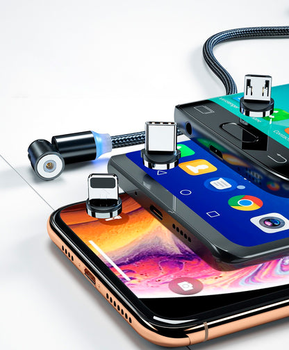 Cable de carga magnético 540º