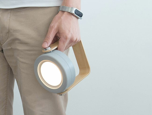 Lámpara de noche plegable