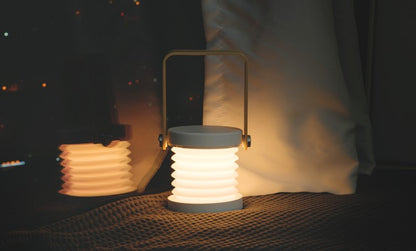 Lámpara de noche plegable