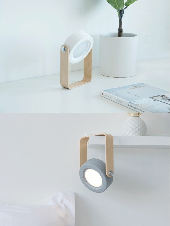 Lámpara de noche plegable