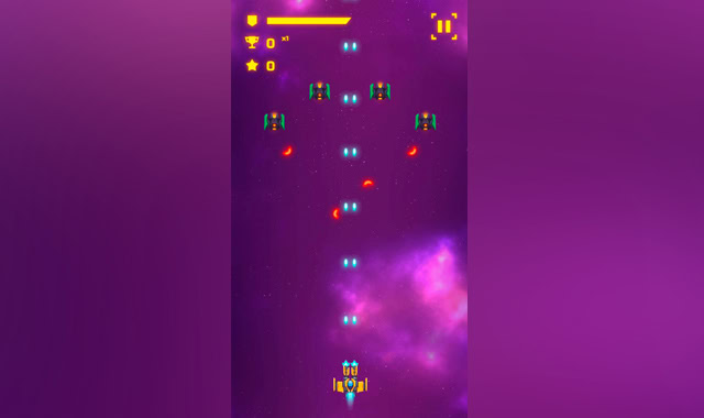 Captura de pantalla de Space Blaze