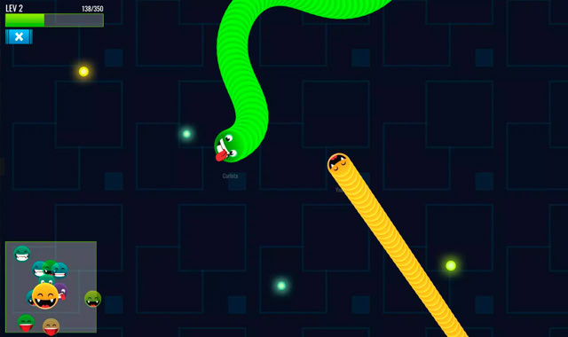 Captura de pantalla de Happy Snakes