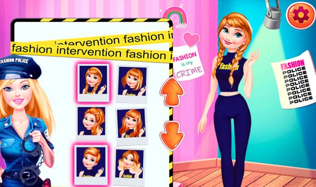 Captura de pantalla de Ellie Fashion Police