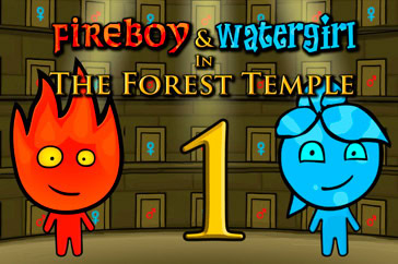 Jugar a Fireboy and Watergirl 1 in the Forest Temple