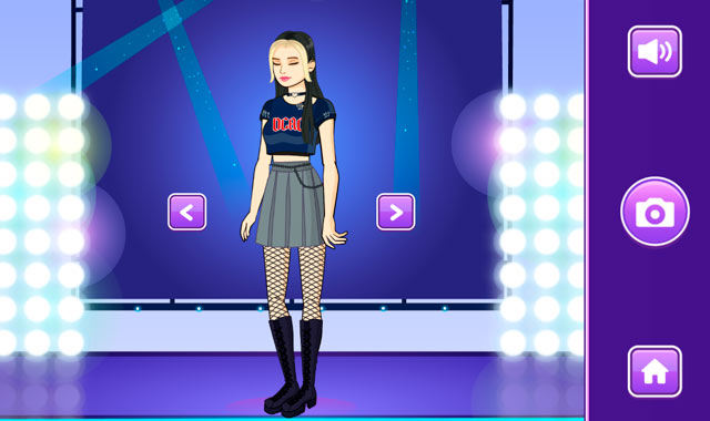 Captura de pantalla de Instadiva Jenny Dress Up