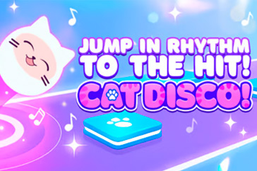 Jugar a Jump in Rhythm to the Hit! Cat Disco!
