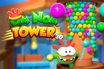 Jugar a Om Nom Tower 3D